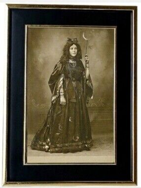Vintage Gypsy Fortune Teller Vintage Traveling gypsies wicca Boho Goth Photo Art